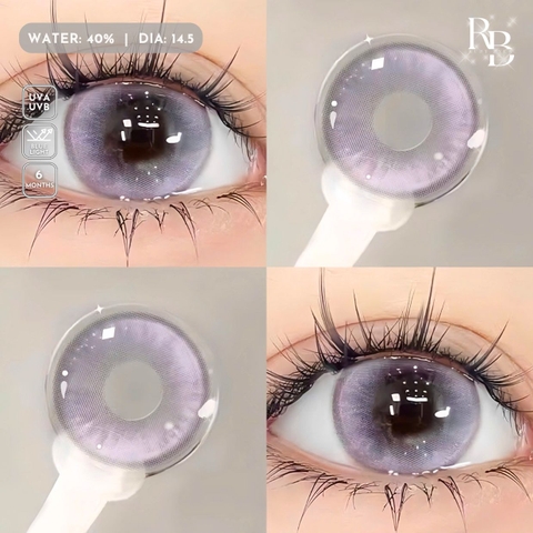 Kính Áp Tròng Màu Tím E686 Violet