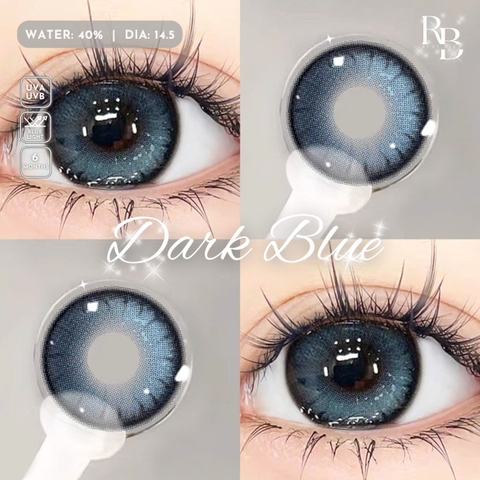 Kính Áp Tròng Màu Xanh Dark Blue
