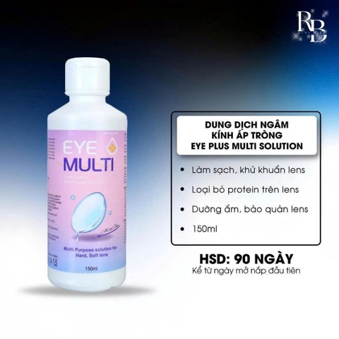 Nước Ngâm Lens Eye Multi Hàn Quốc 150ml