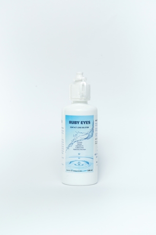 Nước Ngâm RUBYEYES Chuyên Dụng Cho Kính Áp Tròng 140ml