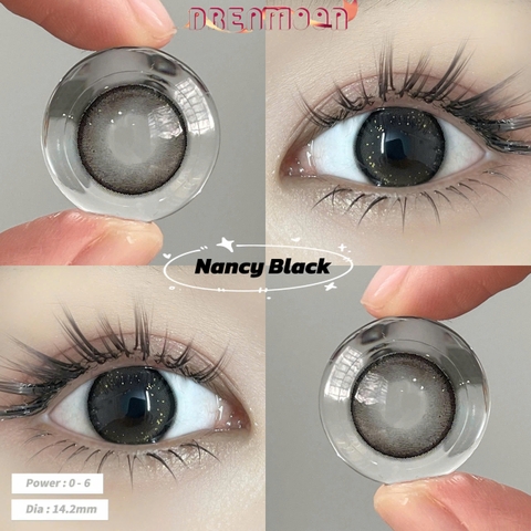 Kính Áp Tròng Dreamoon Màu Đen Nancy Black