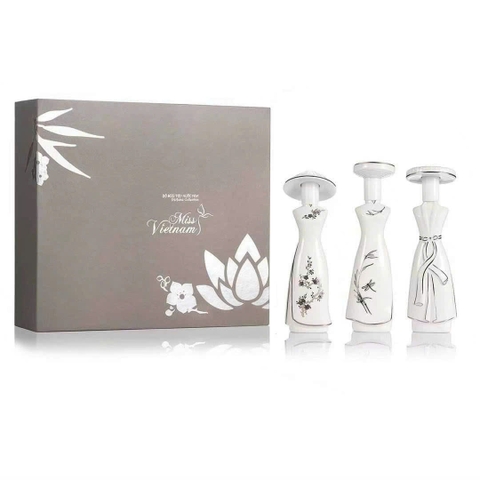 Bộ Sưu Tập Nước Hoa Miss Vietnam Gốm Sứ Trắng