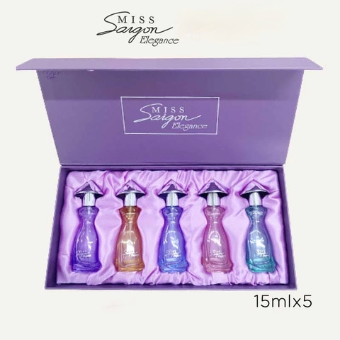Miss Saigon Elegance Travel size Collection 15ml x 5
