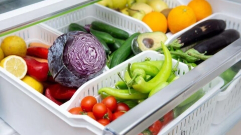 Cách bảo quản rau củ tươi ngon lâu ngày trong tủ lạnh