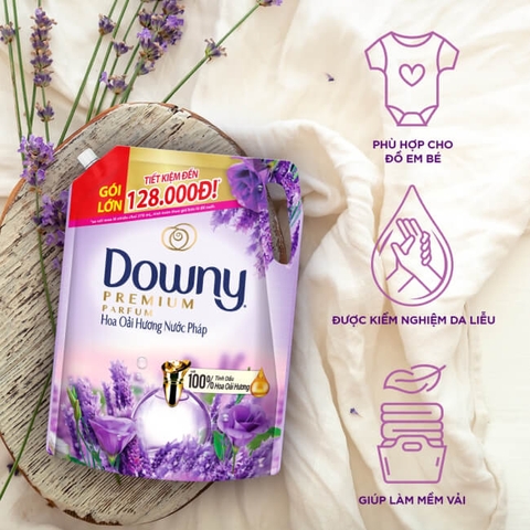 Nước xả vải Downy hương hoa Oải Hương nước Pháp