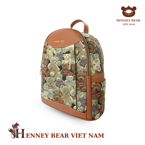 Balo chính hãng HENNEY BEAR - H-1245 TEDDY BEAR