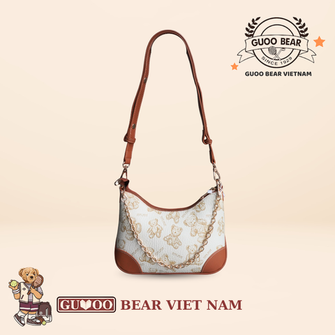 Túi xách da PVC chính hãng GUOO BEAR - GU1257