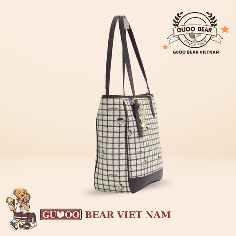 Túi xách thời trang da PVC cao cấp GUOO BEAR - GU1261