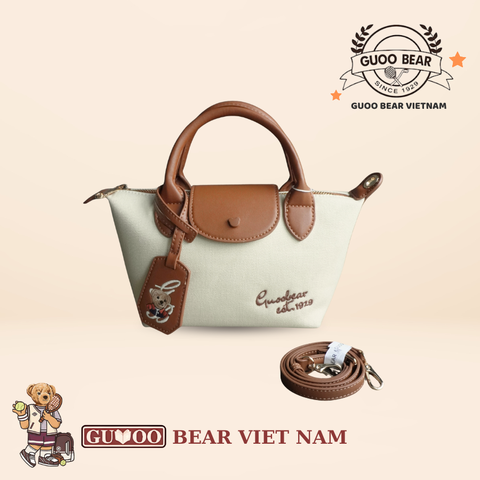 Túi xách da PVC chính hãng GUOO BEAR - GU1421