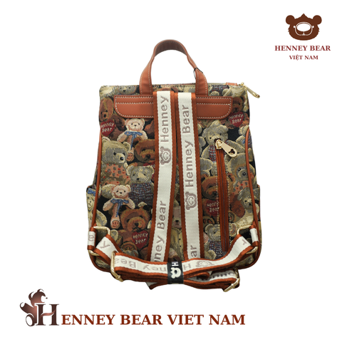 Balo chính hãng HENNEY BEAR - H-1138 TEDIE BEAR