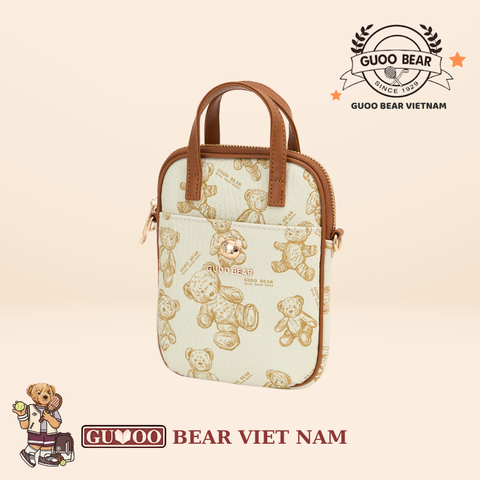 Túi xách thời trang da PVC cao cấp GUOO BEAR - GU1101