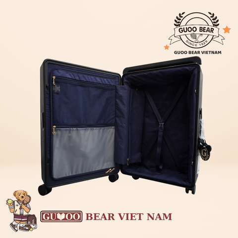 Vali du lịch size 20, size 24, size 26 GUOO BEAR - GU9001