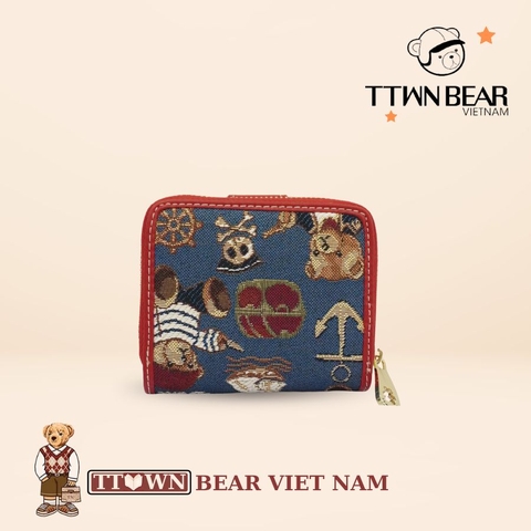 Ví nữ mini cầm tay nhỏ gọn nhiều ngăn TTWN BEAR - TT980-A