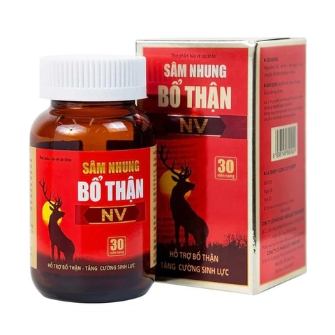Viên uống Sâm Nhung Bổ Thận NV Dolexpharm hỗ trợ tráng dương, tăng cường sinh lực (30 viên)