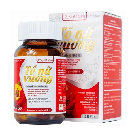 Viên uống Tố Nữ Vương Royal Care hỗ trợ cải thiện nội tiết tố nữ (30 viên)