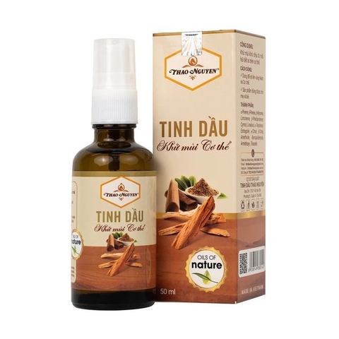 Tinh dầu khử mùi cơ thể Thảo Nguyên giúp cân bằng độ ẩm cho da (50ml)