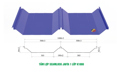 TẤM LỢP SEAMLOCK 3 SÓNG