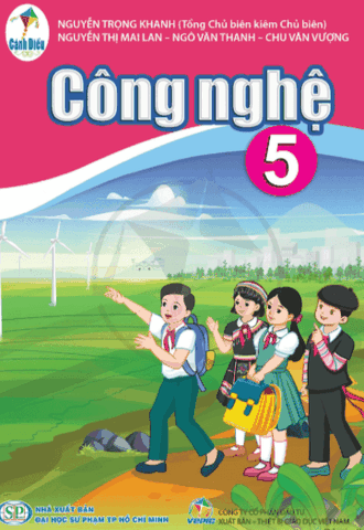 Giải Công nghệ lớp 5 Cánh diều Bài 9: Mô hình máy phát điện gió