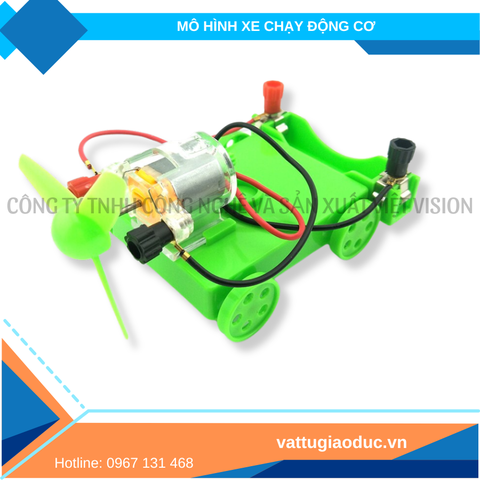 Mô hình xe chạy động cơ - Giáo dục STEM