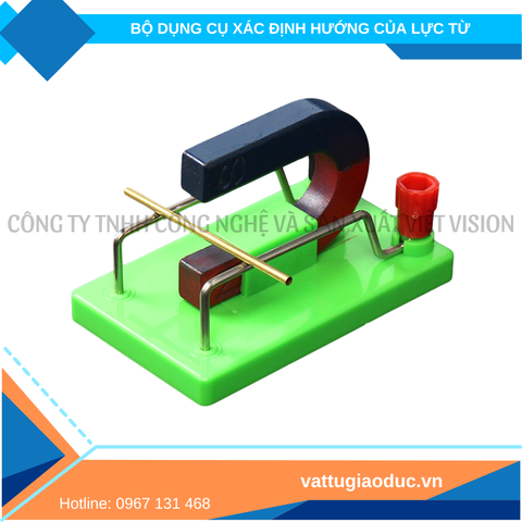 Bộ dụng cụ xác định hướng của lực từ môn Vật lý