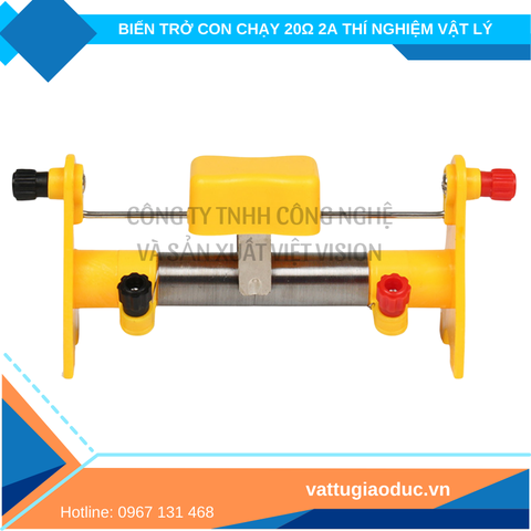 Biến trở con chạy 20Ω 2A thí nghiệm môn Vật lý