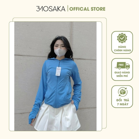 Áo Chống Nắng nữ 2 Lớp 3M OSAKA AWM21  HÀNG CHÍNH HÃNG CAO CẤP Chất Vải Thun caro bóng Thoải Mái Dễ Chịu Có Lưới Nách