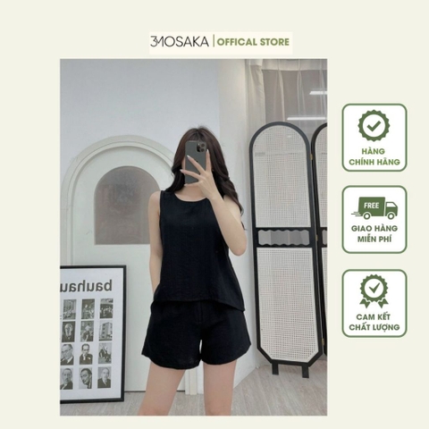 Bộ Đũi Nữ MIALUCI DW3 quần áo Cao Cấp chính hãng Chất Đũi Mát Siêu Nhẹ Ít Nhăn, Chất Mềm Mại Dễ Chịu Đủ Màu