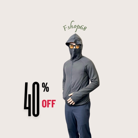 Áo Chống Nắng Nam 2 Lớp 3M OSAKA Amm1 2 túi có khóa,vành rộng che trán, chất kim cương nhiều lỗ thoáng, hàng chính hãng