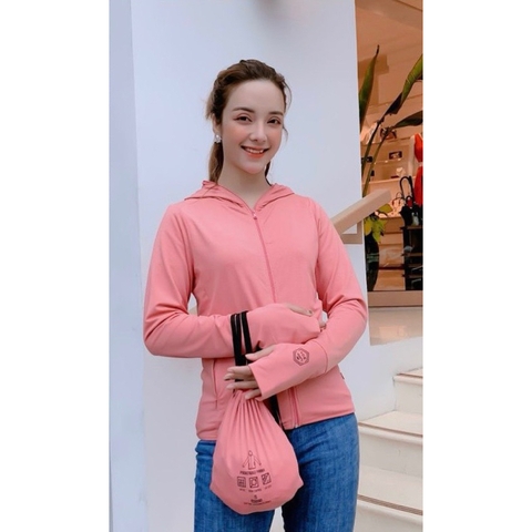 Áo chống nắng chất thun lạnh 2 lớp Gu chất vải kim cương , nhiều lỗ thoáng, upf50++ awm 28 a04