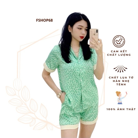 Bộ Lụa Chính Hãng MIALUCI, BPWM8 Chất Lụa Mềm Mại Mặc Mát Dễ Chịu Hàng Cam Kết Loại Chuẩn -  Fshop68