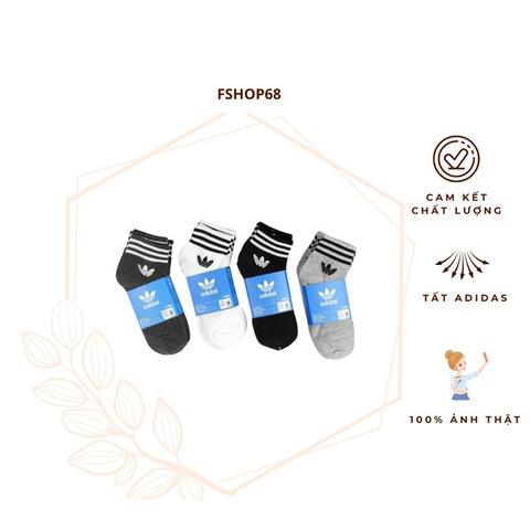 Tất Chân Adidas Thời Trang Hàng Freesize Chất Đẹp - Fshop68