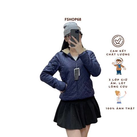 ADWM11 Áo Khoác Nữ Lông Cừu Hàng VNXK Siêu Ấm