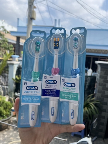 Bàn chải pin Oral -B từ Mỹ