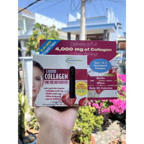 Collagen ống dạng nước Liquid Collagen Easy-to-take Drink Mix 4000mg 30 ống