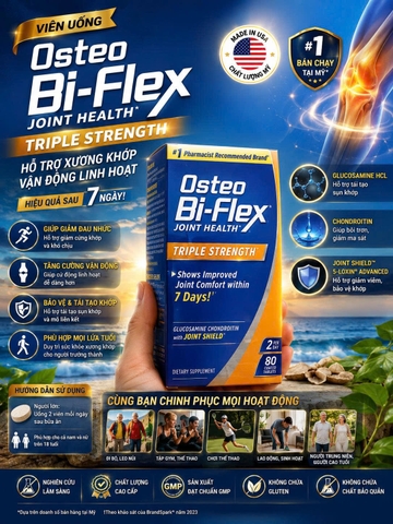 Osteo Bi Flex 80 viên-glucosamine chondroitin