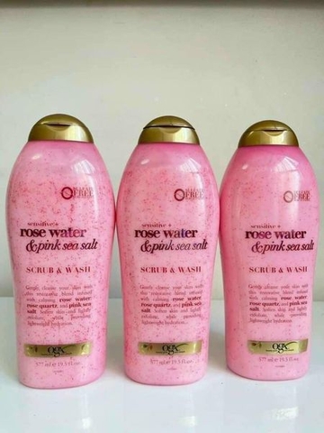 Sữa tắm OGX ROSE WETER & PINK SEA SAIL ( 577 ) Hàng Mỹ chính hãng