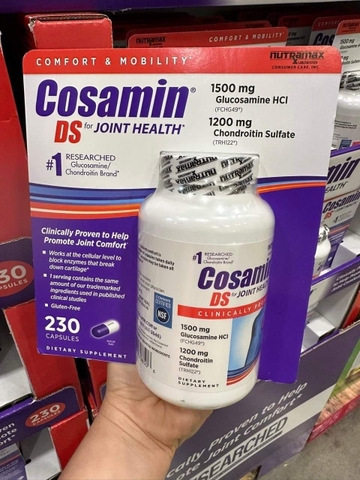 Hàng MỸ Viên tái tạo sụn khớp Cosamin DS 230 viên- 210 viên For Joint Health