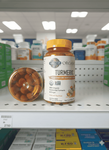 Garden of Life Organics – Turmeric Inflammatory Response Gummy 120 VIÊN HÀNG USA MỸ