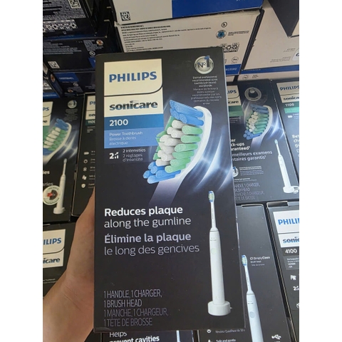 Bàn chải điện Philips Sonicare 2100 cam ket chinh hang
