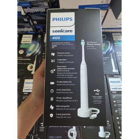 Bàn chải điện Philips Sonicare 4100 - XÁCH TAY MỸ
