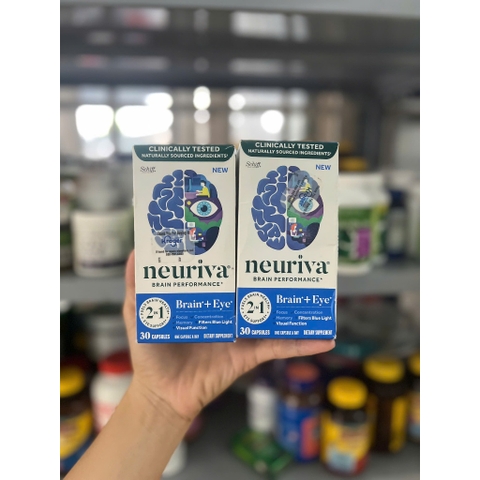 Viên uống Bổ não Schiff Neuriva Brain + Eye Health hộp 30 viên