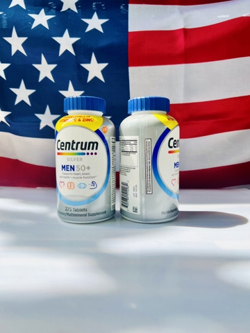 Thực phẩm chức năng Centrum Silver Ultra Mens 50+ 275 Viên Của Mỹ