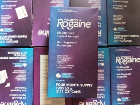 Bọt mọc tóc dành cho phụ nữ Women’s Rogaine 5% Minoxidil Foam 60g