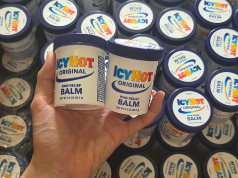 Dầu xoa bóp giảm đau nhức Icy Hot Balm Pain Relieving của Mỹ 99.2g