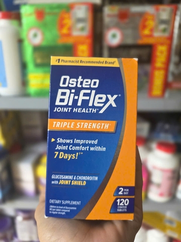Viên Osteo Bi-Flex Triple Strength + Vitamin D Glucosamine Chondroitin with Joint Shield 120 viên Của Mỹ