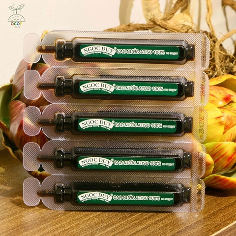 CAO NƯỚC ATISO NGỌC DUY KHÔNG ĐƯỜNG 100ML