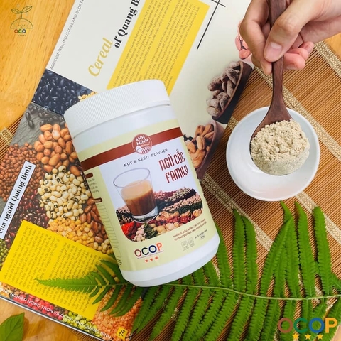 BỘT NGŨ CỐC FAMILY - DINH DƯỠNG TỪ HẠT NẢY MẦM