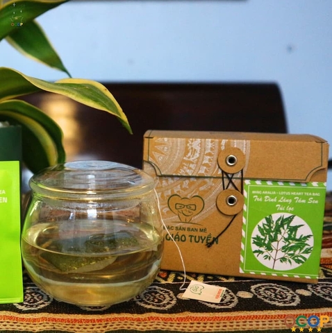 TRÀ ĐINH LĂNG TÂM SEN TÚI LỌC 25 TÚI - 50gram