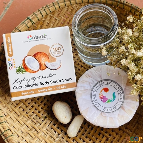 XÀ BÔNG TẨY TẾ BÀO CHẾT TỪ DỪA COBOTÉ