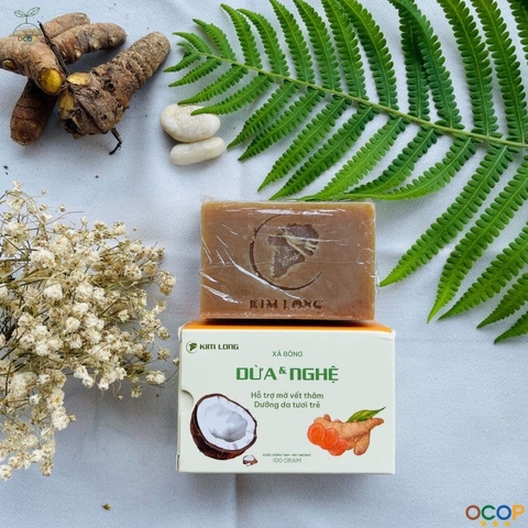 XÀ BÔNG DỪA KIM LONG -  LÀNH TÍNH TỪ THIÊN NHIÊN, AN TOÀN VỚI DA